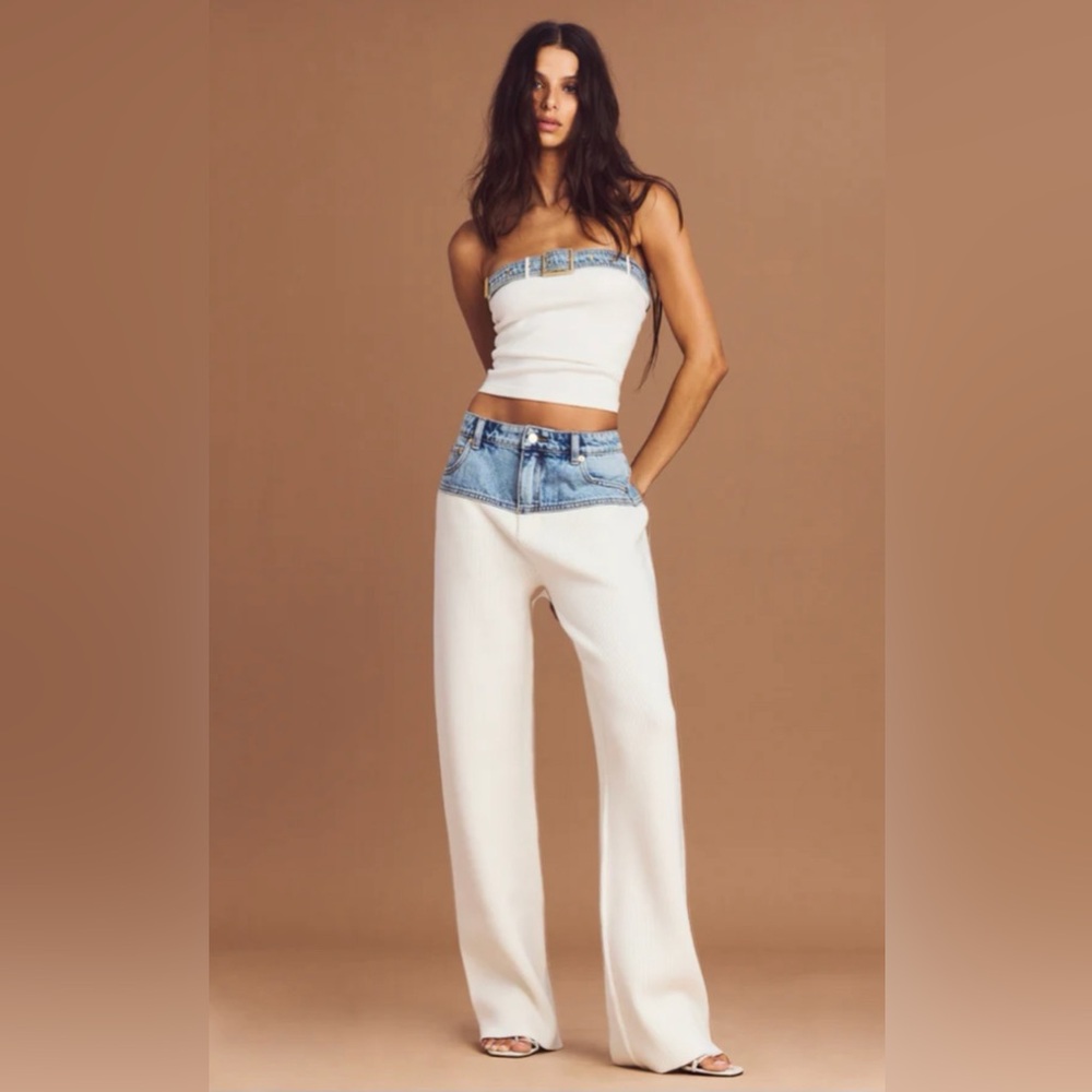 Retrofete SER.O.YA knit denim set